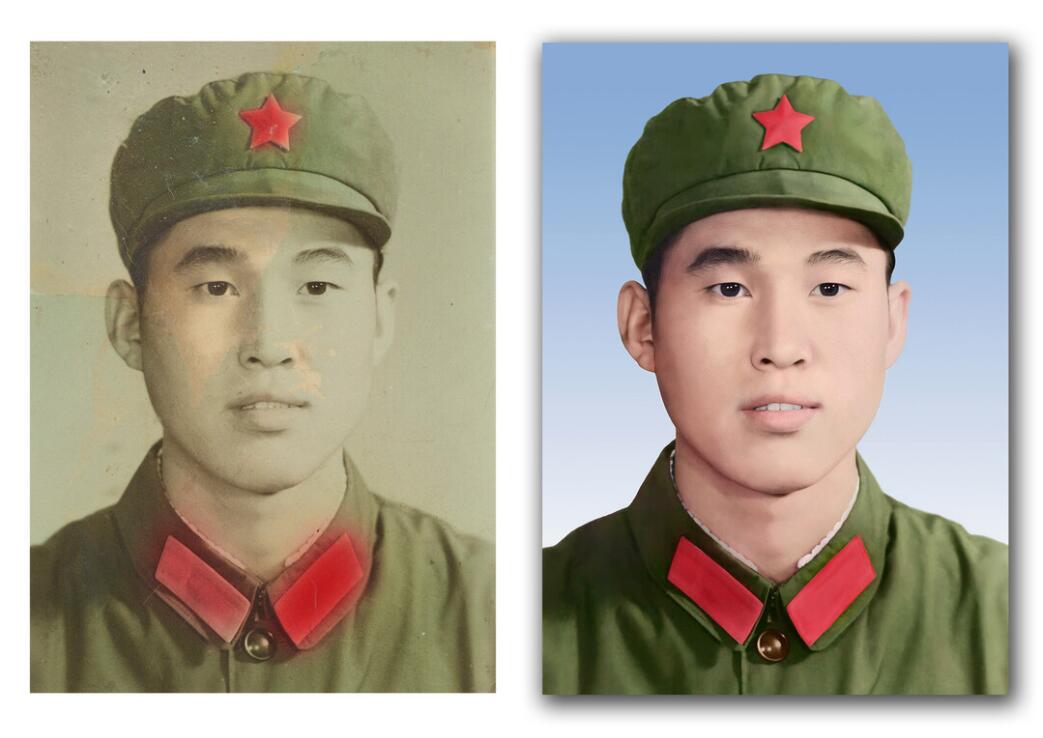 万柏林破损照片修复-18
